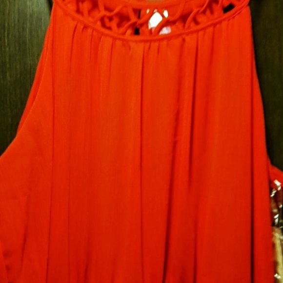 No Boundaries Red Dress Sz XL (15-17) - Picture 3 of 15